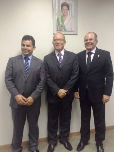 Eric Costa, Eliseu Padilha e Hildo Rocha