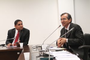 Deputado Zé Inácio e o secretário de saúde Marcos Pacheco