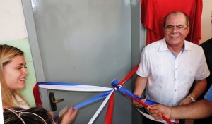 Prefeita Lidiane Rocha com Hildo Rocha 