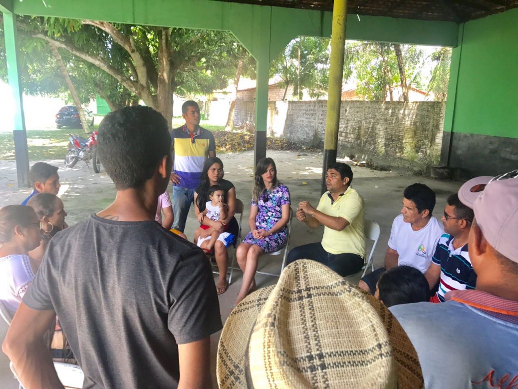 Reunião com a Comissão de Maracaçumé'