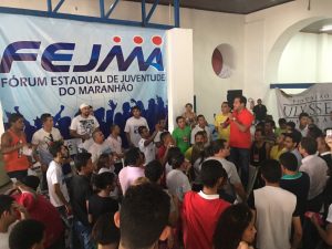 Weverton participa da XIV Reunião do Fórum Estadual de Juventude do Maranhão