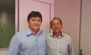 Deputado Léo Cunha e prefeito Ivanildo Paiva