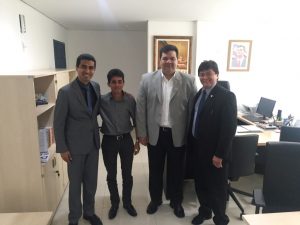 Marco Aurélio, Cícero Neco, Gustavo Costa e Léo Cunha