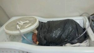 Recém nascido é transferido de Santa Inês para São Luís dentro de saco de lixo.
