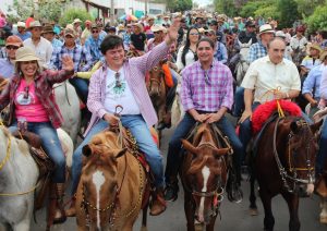Léo Cunha (PSC) cumpriu agenda nesse final de semana na Região Tocantina
