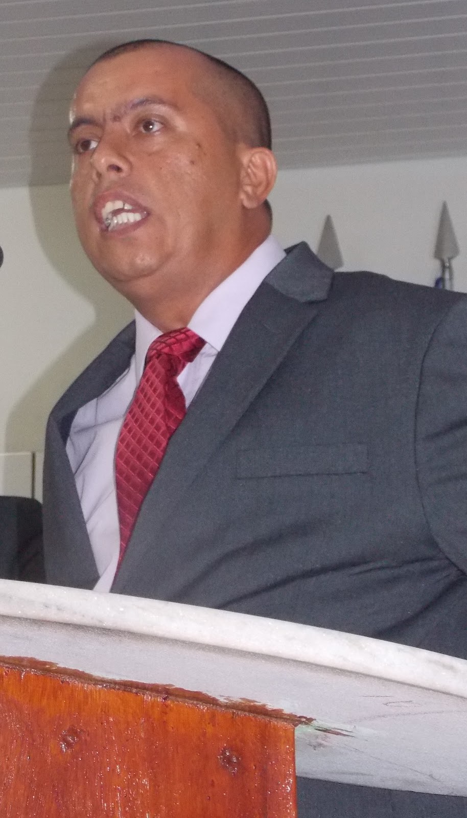 Vereador Luiz Carlos Barros de Oliveira, o Kiko.